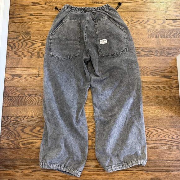 Urban Outfitters BDG Jeans Women's Size 28 Baggy Acid Wash Denim Jeans Black - Picture 8 of 8